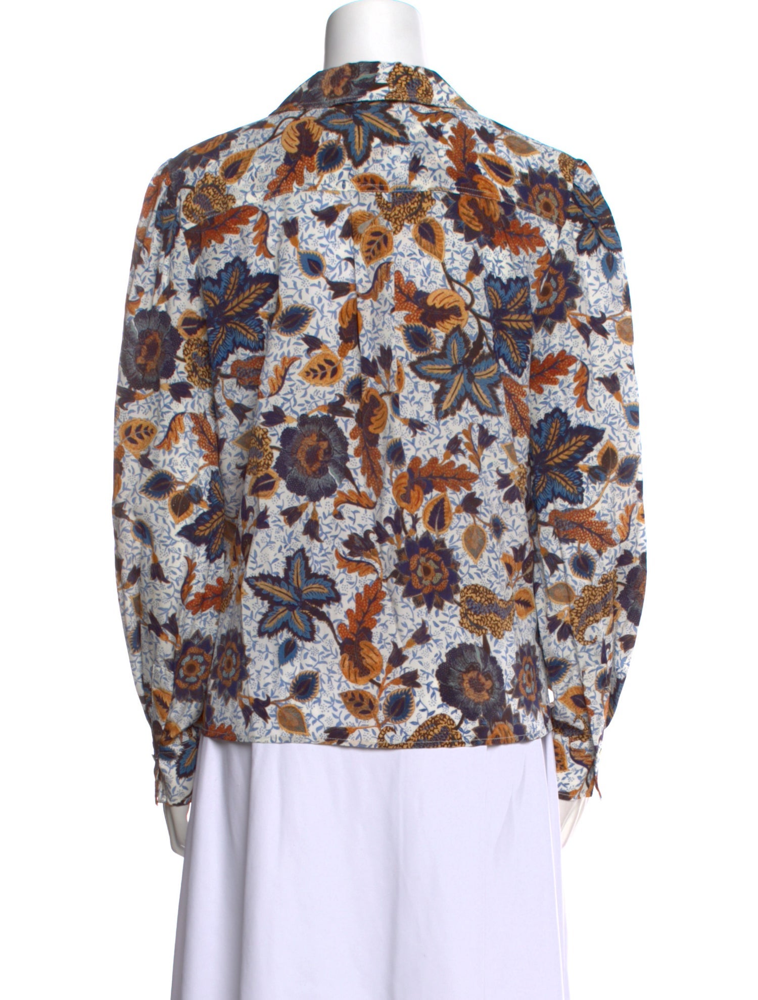 Ulla Johnson Silk Printed Blouse